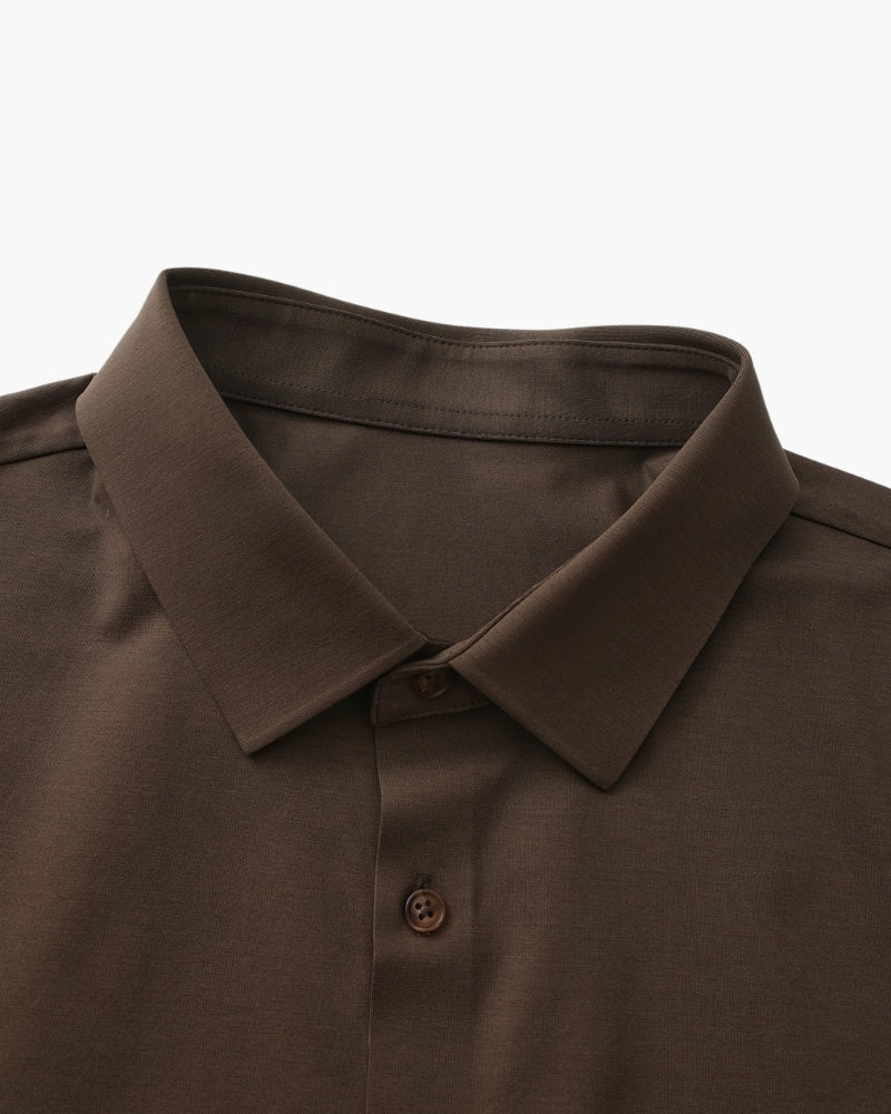 Custom-Fit Cotton Stretch Shirt