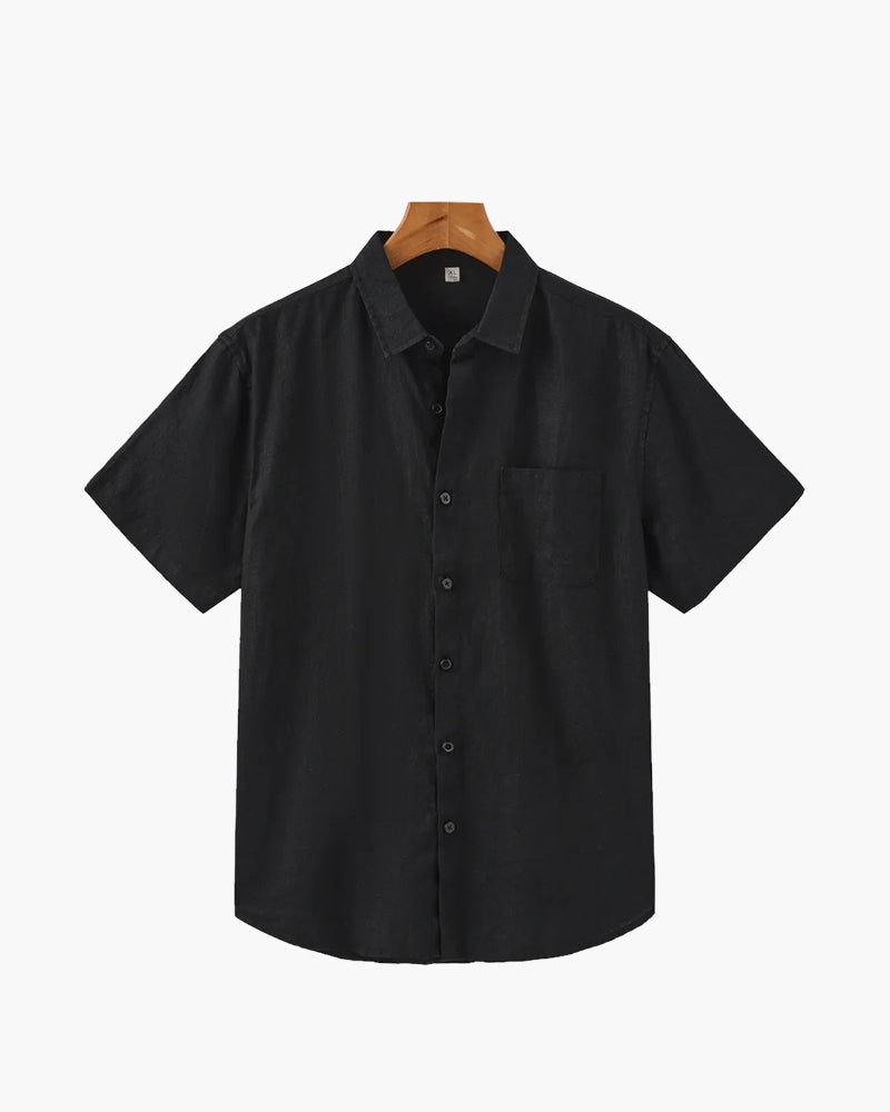Short Sleeve Linen Shirt - Cape Town Style