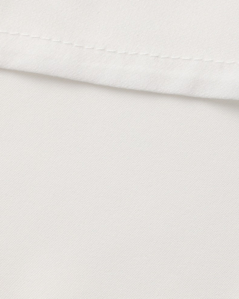 Ruffled Midi Dress with Pearl Buttons