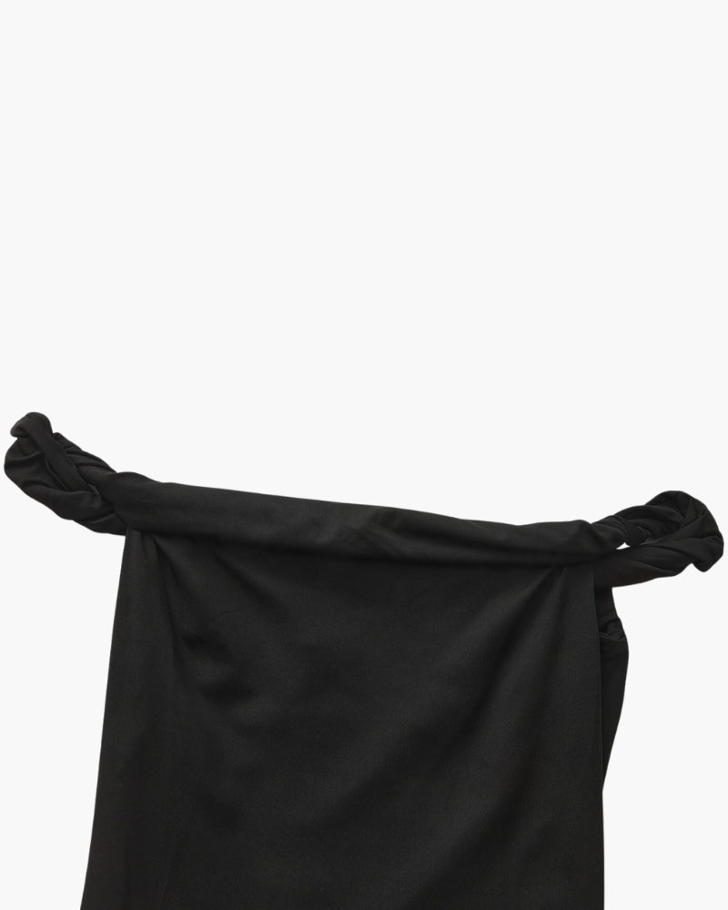 Asymmetrical Bodycon Maxi Dress