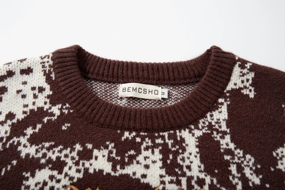 All-Over Skull Knit