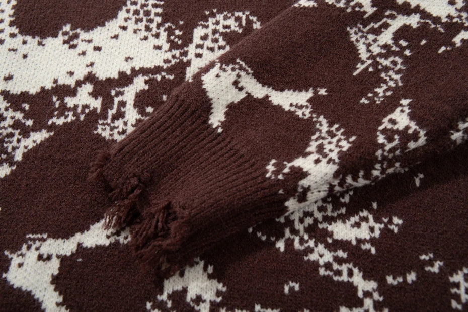 All-Over Skull Knit