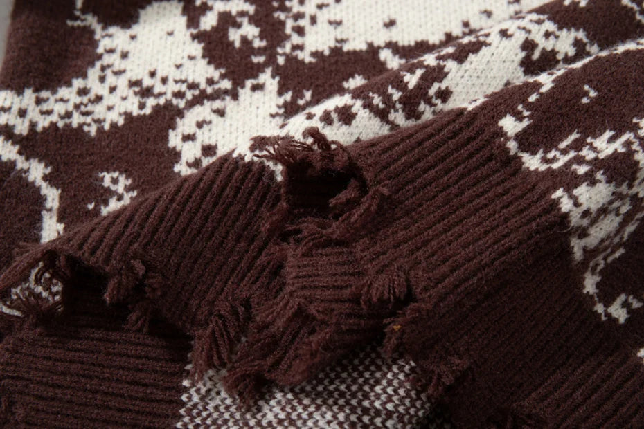All-Over Skull Knit