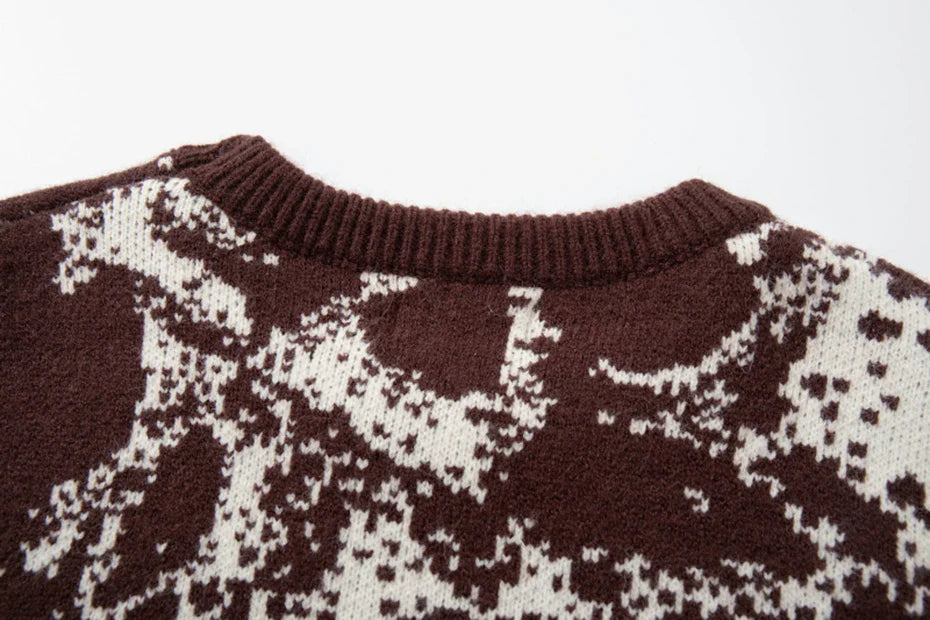 All-Over Skull Knit