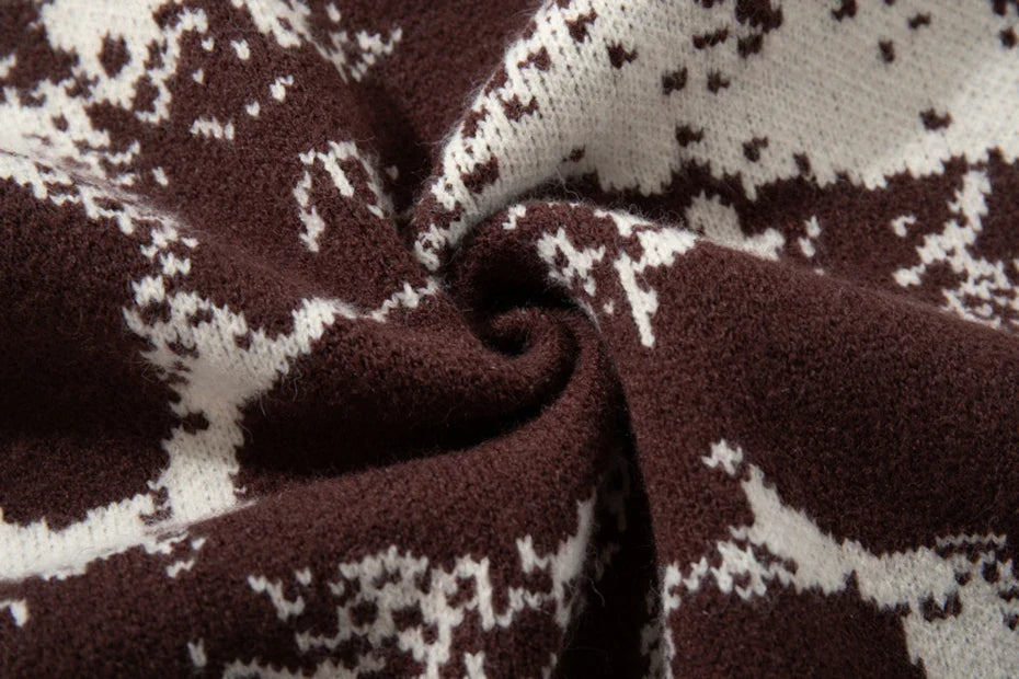 All-Over Skull Knit