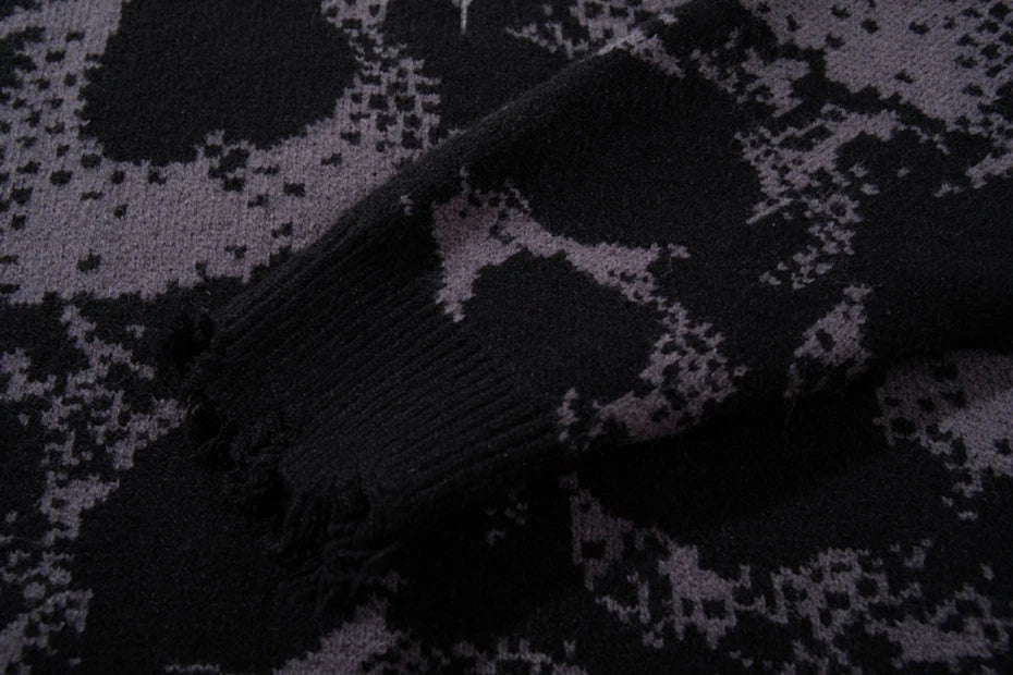 All-Over Skull Knit