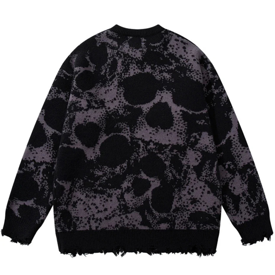 All-Over Skull Knit