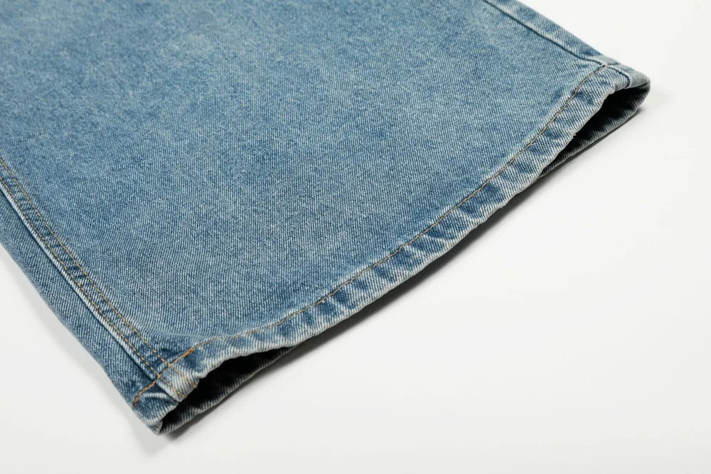 Asymmetrical Baggy Jeans