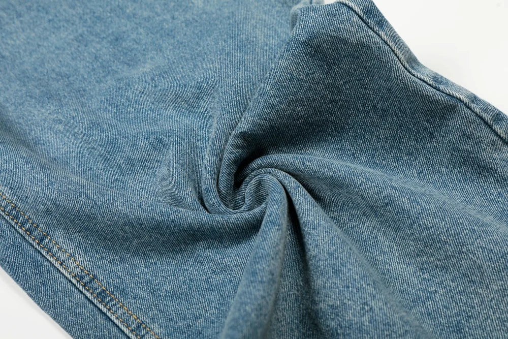 Asymmetrical Baggy Jeans