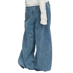 Asymmetrical Baggy Jeans