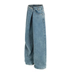 Asymmetrical Baggy Jeans