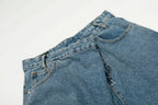 Asymmetrical Baggy Jeans