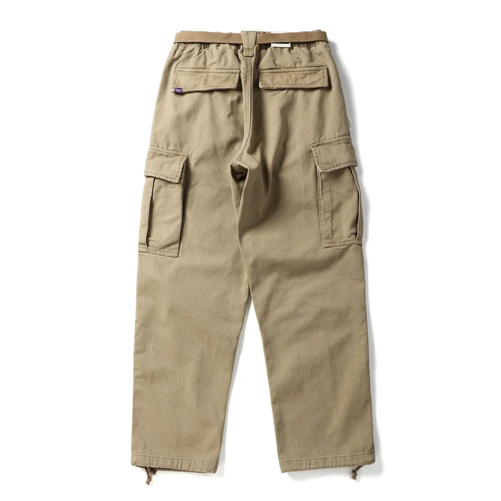 BREAD & DENIM Washed Twill Military Pants