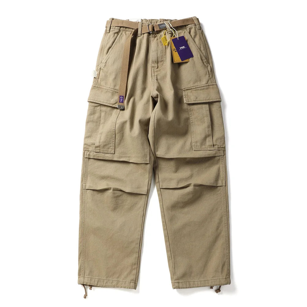 BREAD & DENIM Washed Twill Military Pants