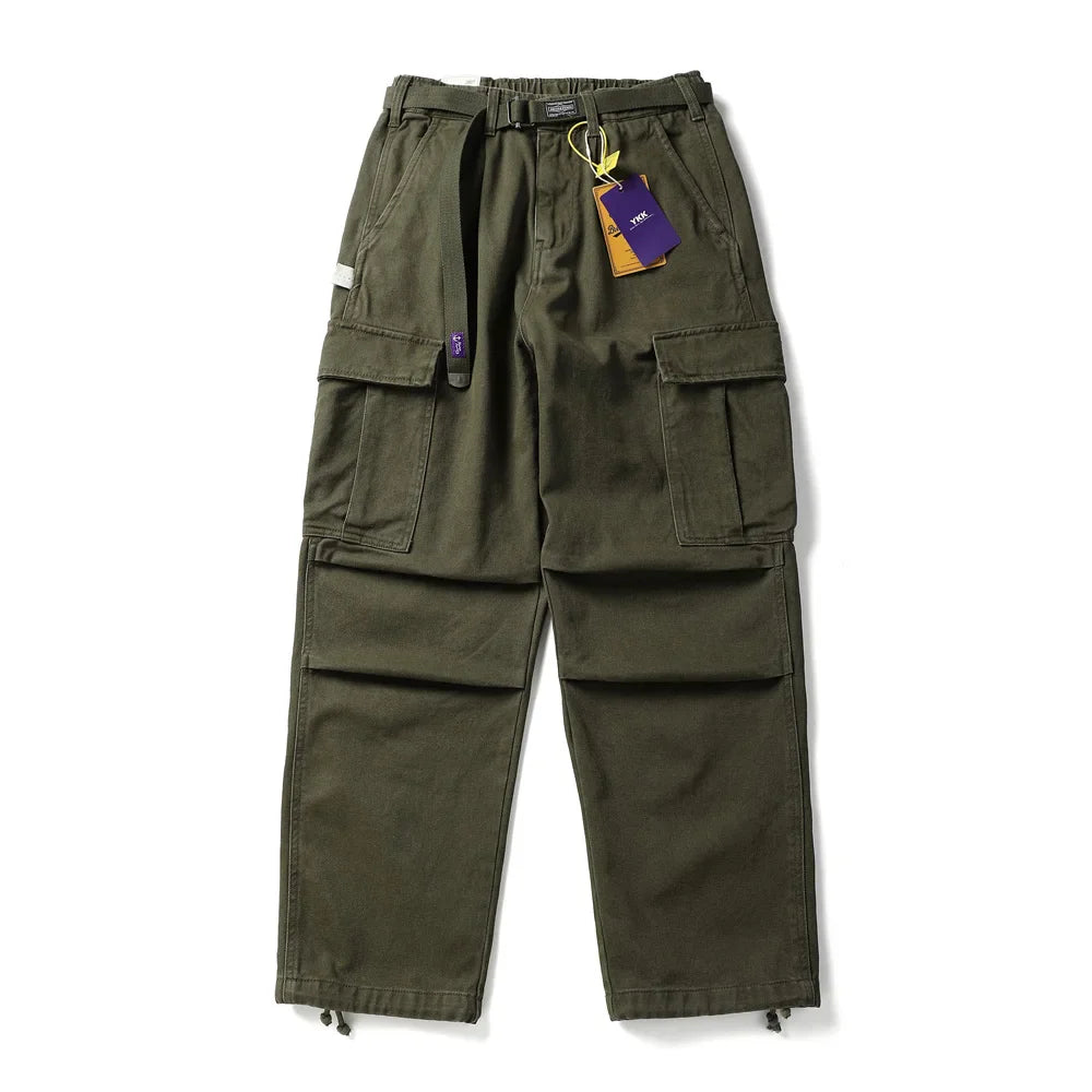 BREAD & DENIM Washed Twill Military Pants