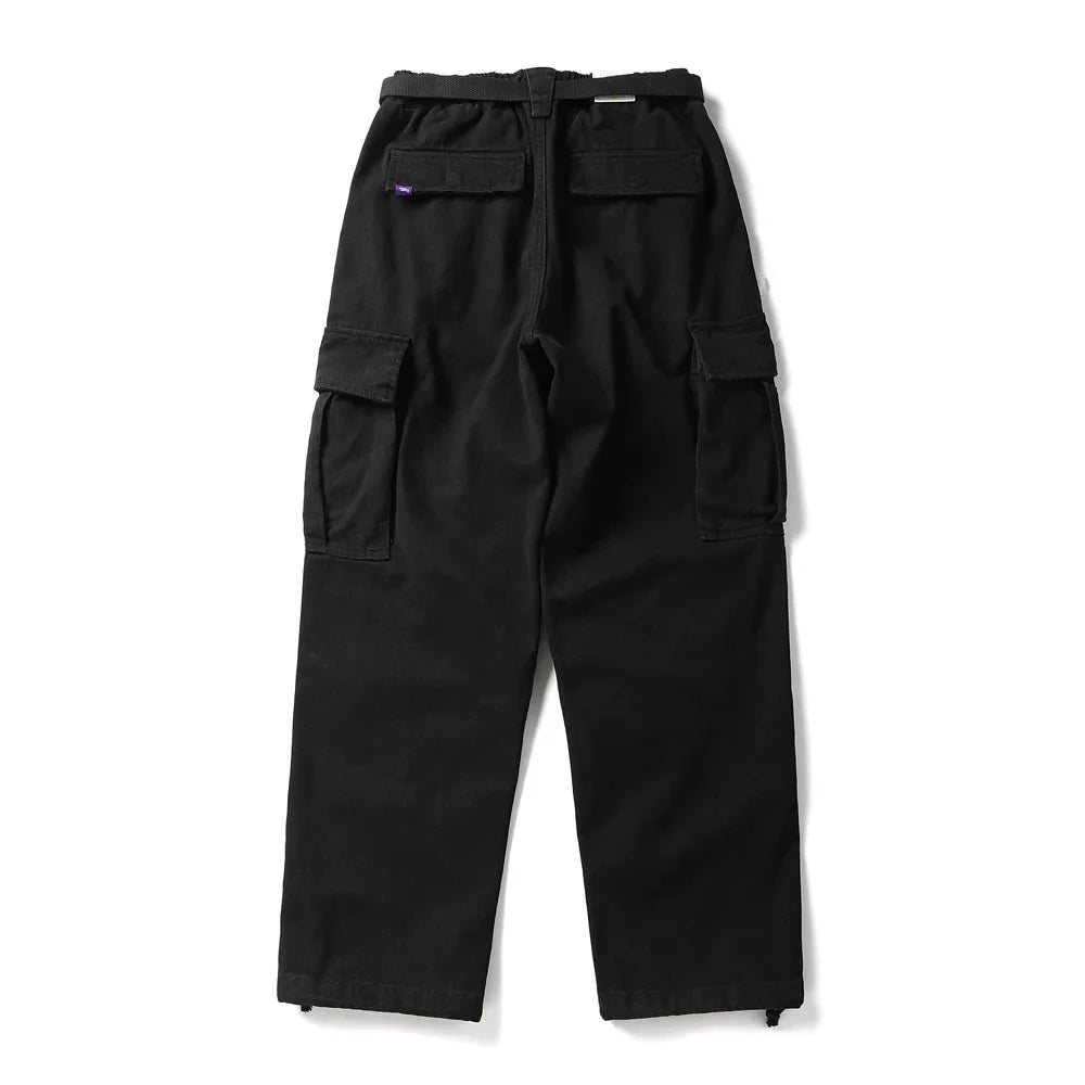 BREAD & DENIM Washed Twill Military Pants