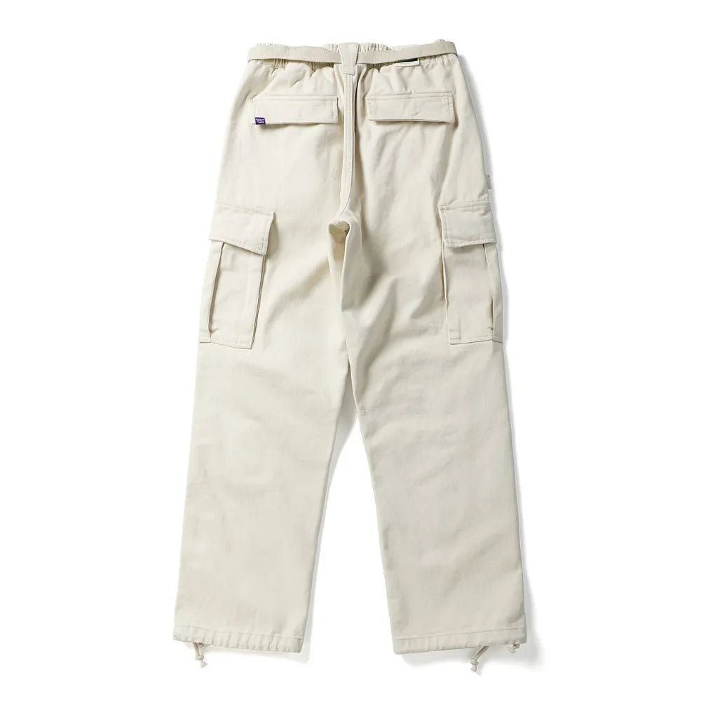 BREAD & DENIM Washed Twill Military Pants