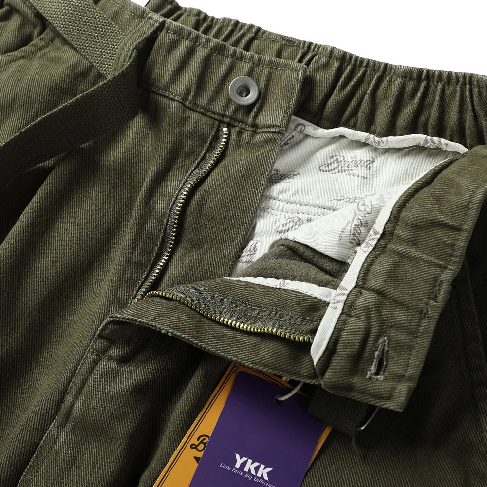 BREAD & DENIM Washed Twill Military Pants