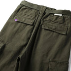 BREAD & DENIM Washed Twill Military Pants