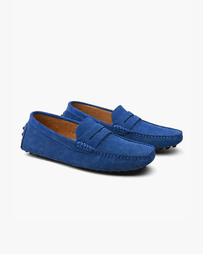 Soft Suede Driving Loafers