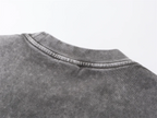 Essential Boxy Fit Washed Drop Sleeve T-Shirt