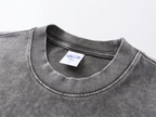 Essential Boxy Fit Washed Drop Sleeve T-Shirt