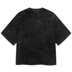 Essential Boxy Fit Washed Drop Sleeve T-Shirt