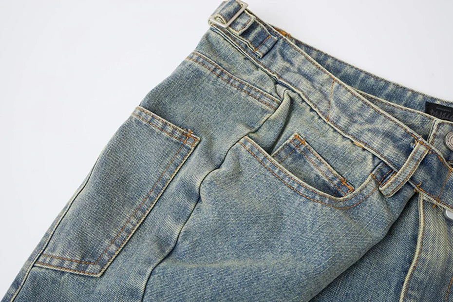 Buckle Detail Jorts