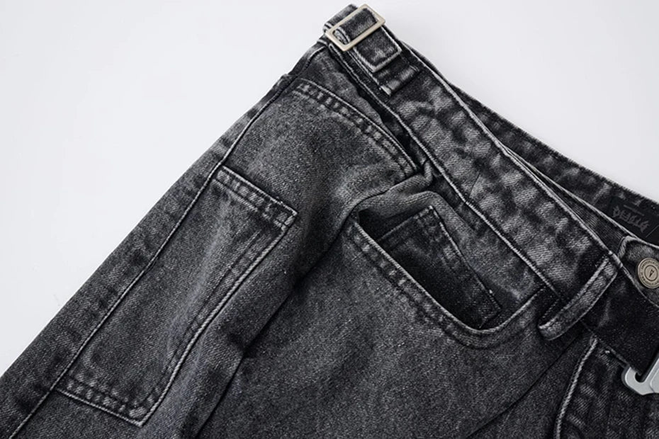 Buckle Detail Jorts