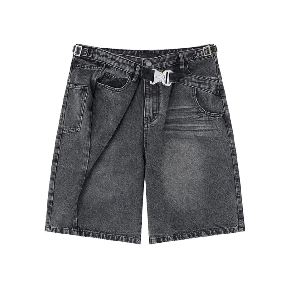 Buckle Detail Jorts