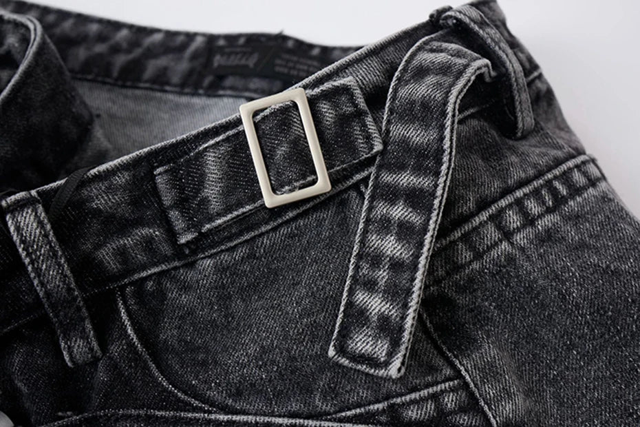 Buckle Detail Jorts