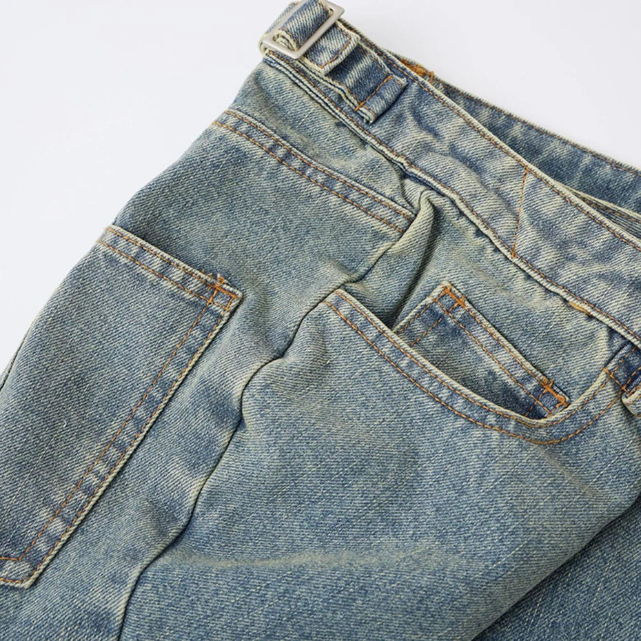 Buckle Detail Jorts