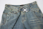Buckle Detail Jorts