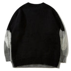 Cat Graphic Knitted Sweater