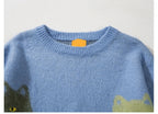 Cat Graphic Knitted Sweater