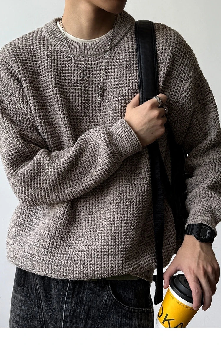 Chenille Crewneck Sweater