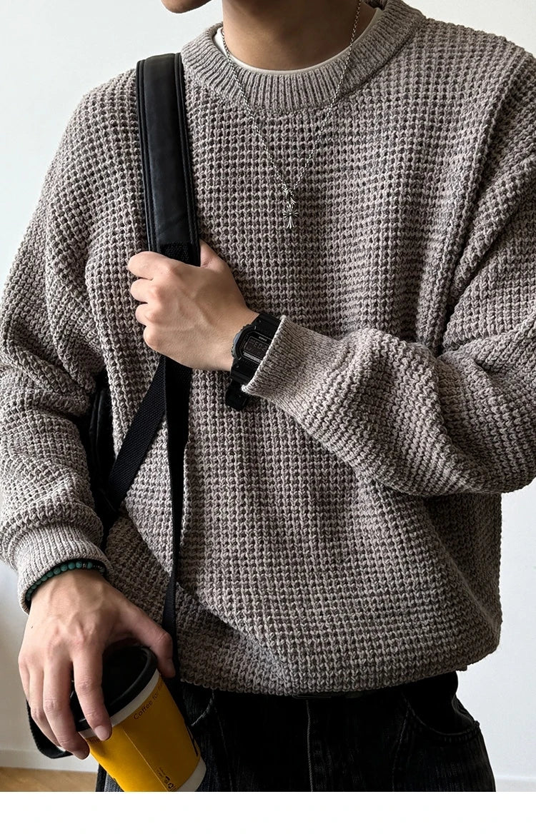 Chenille Crewneck Sweater