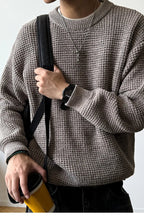 Chenille Crewneck Sweater