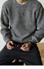 Chenille Crewneck Sweater