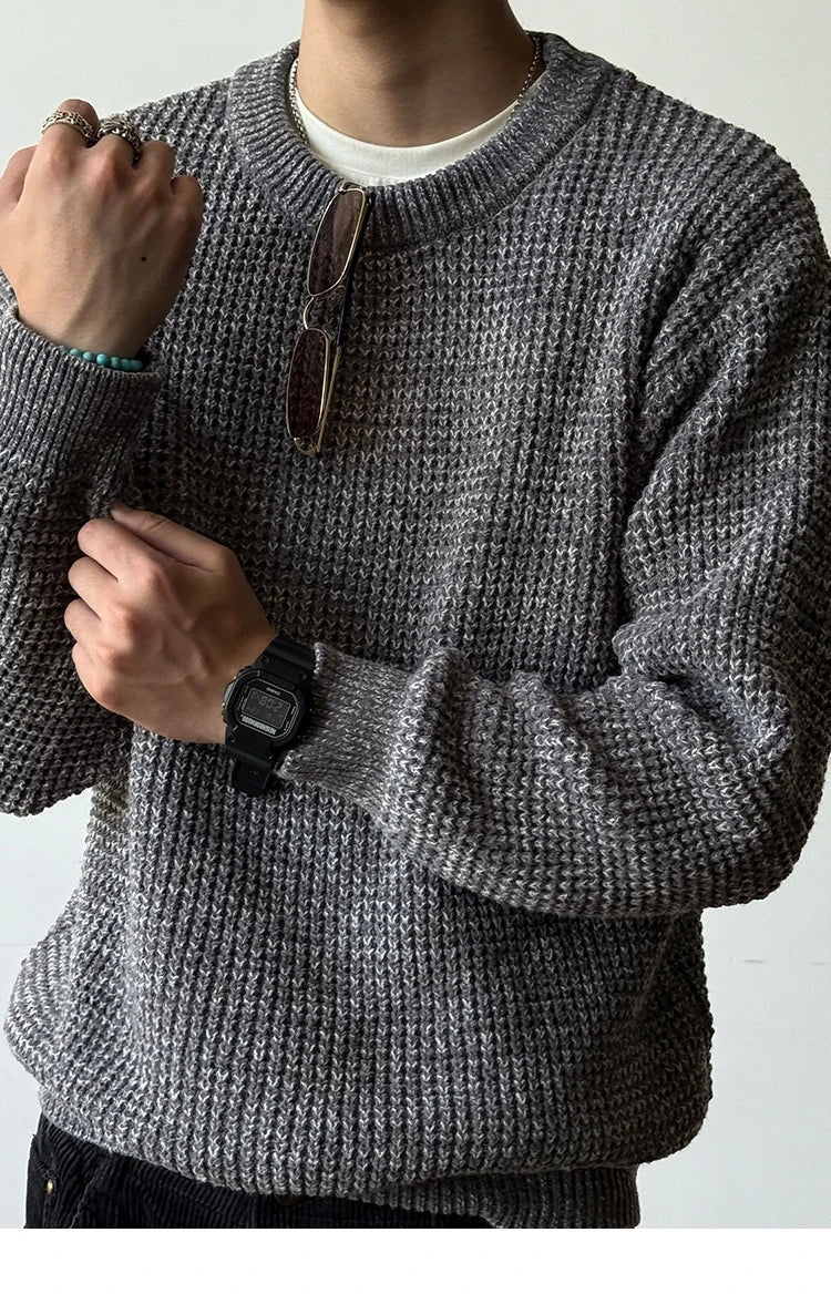Chenille Crewneck Sweater