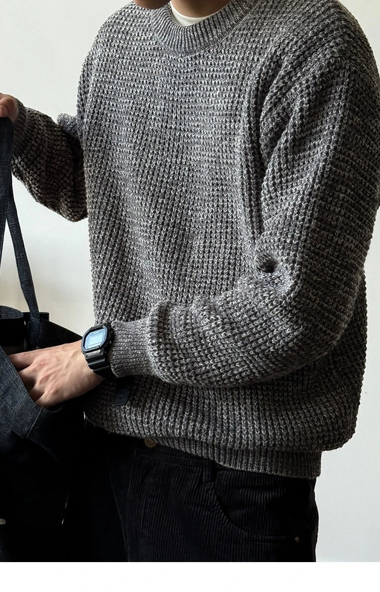 Chenille Crewneck Sweater