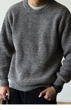 Chenille Crewneck Sweater