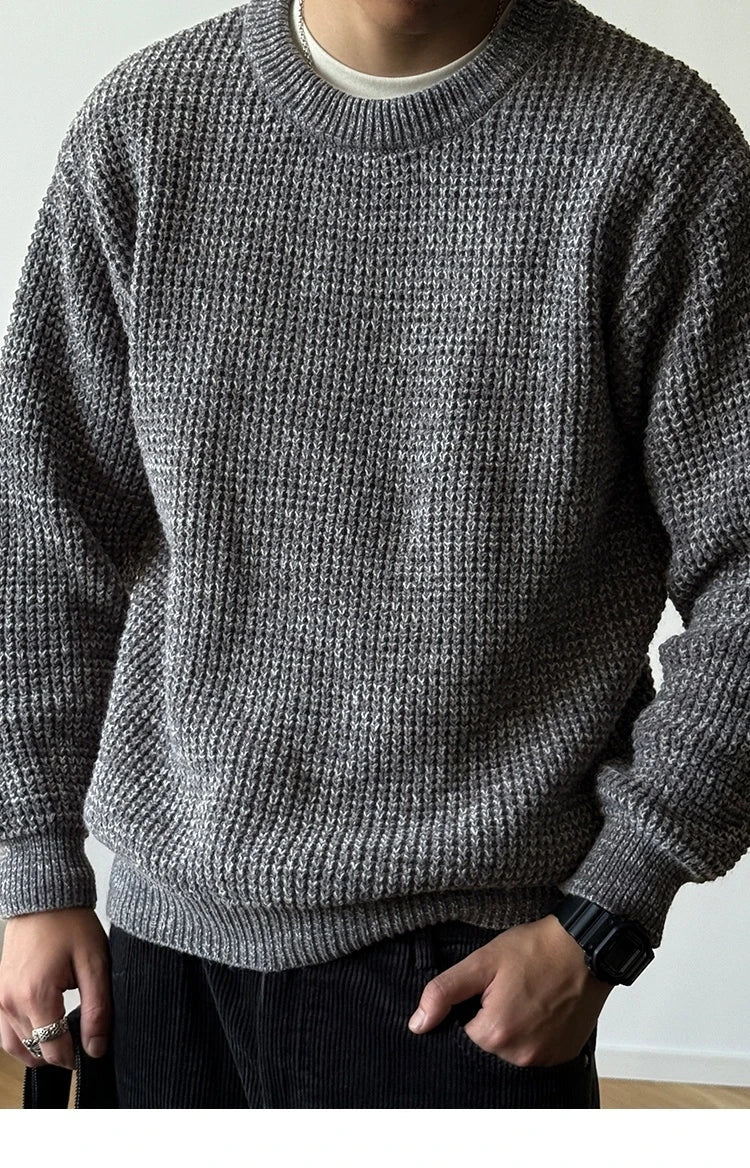 Chenille Crewneck Sweater