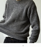 Chenille Crewneck Sweater