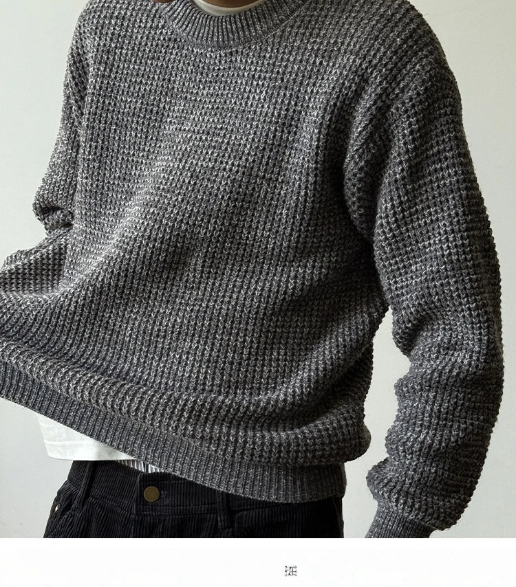Chenille Crewneck Sweater