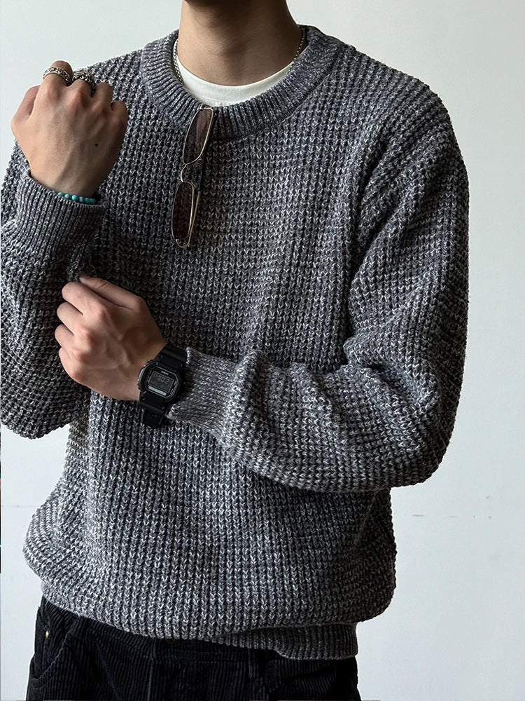 Chenille Crewneck Sweater