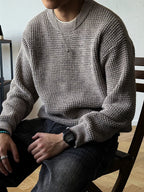 Chenille Crewneck Sweater