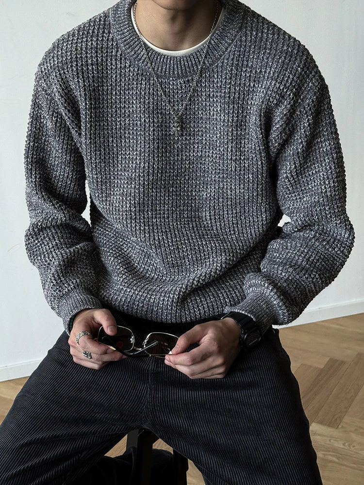 Chenille Crewneck Sweater