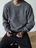 Chenille Crewneck Sweater