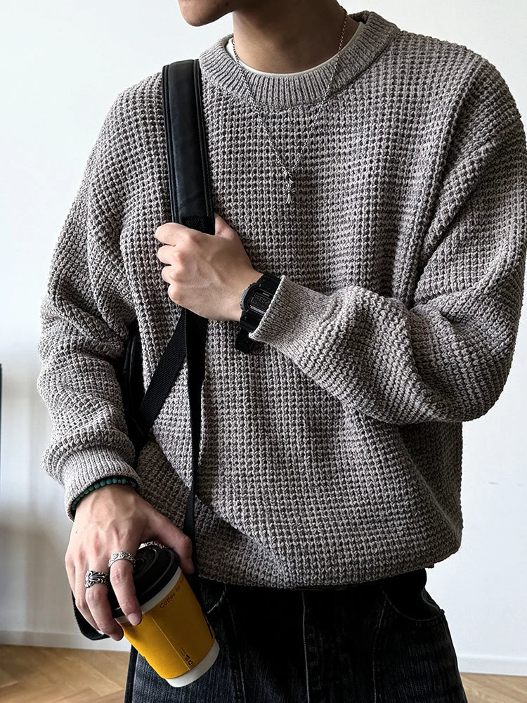 Chenille Crewneck Sweater